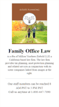 Mobile Screenshot of familyofficelaw.com